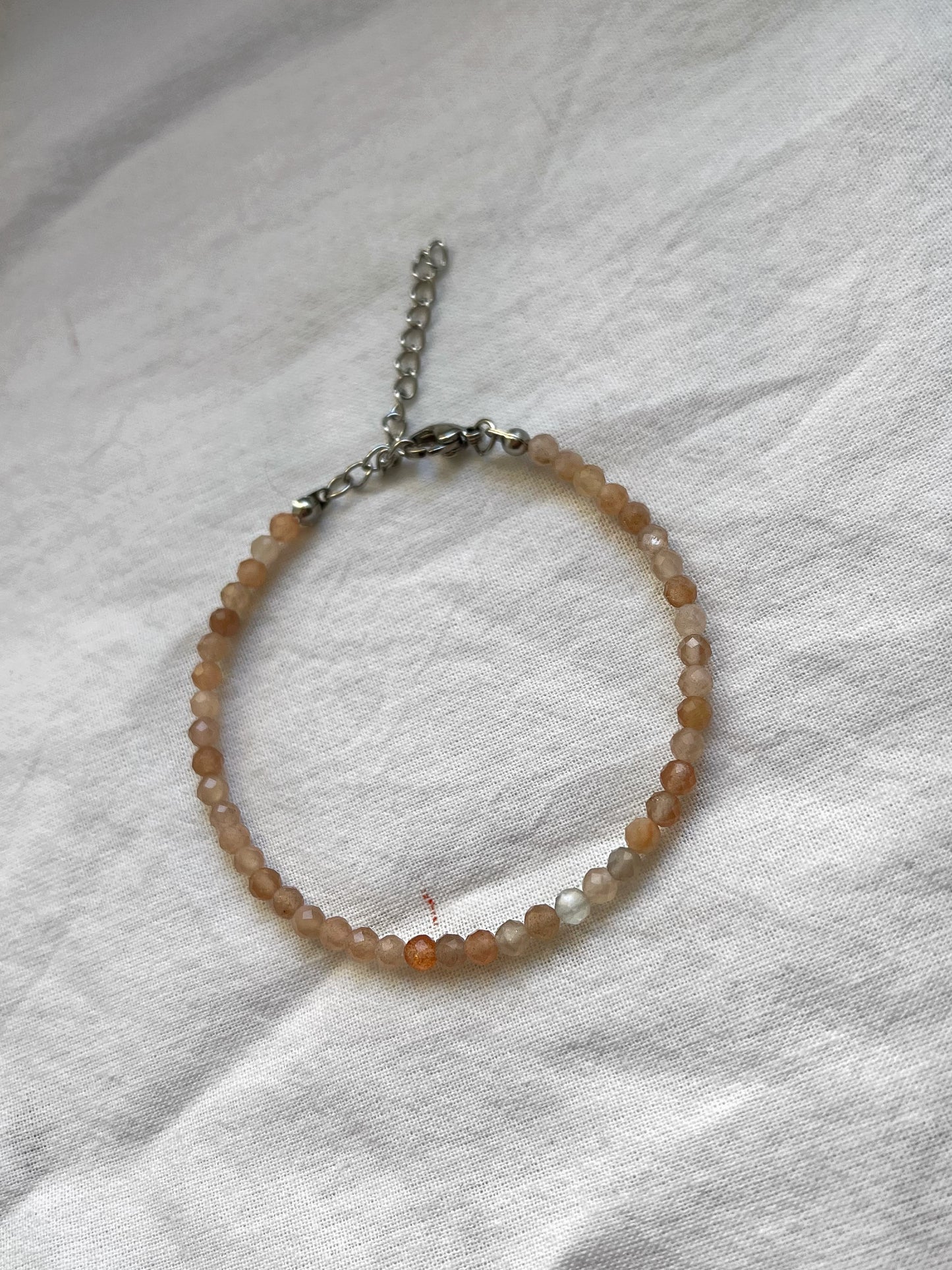 Sunstone bracelet