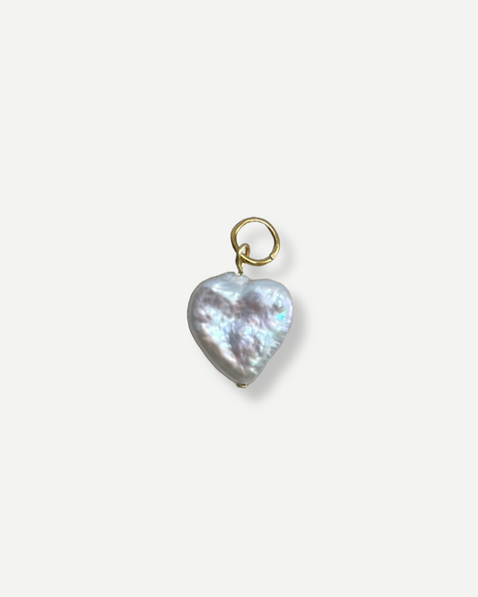 Pendant - freshwater pearl heart
