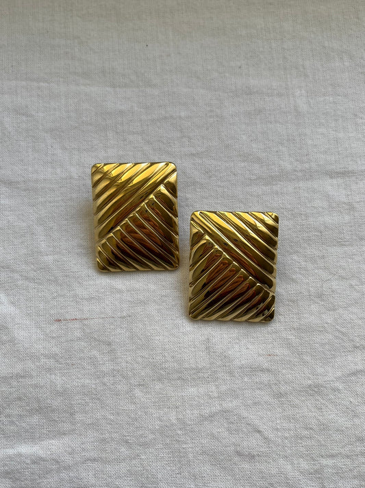 Bold kvadratne naušnice