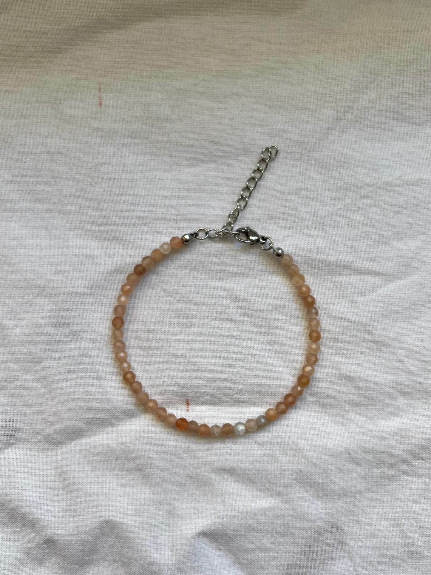 Sunstone bracelet