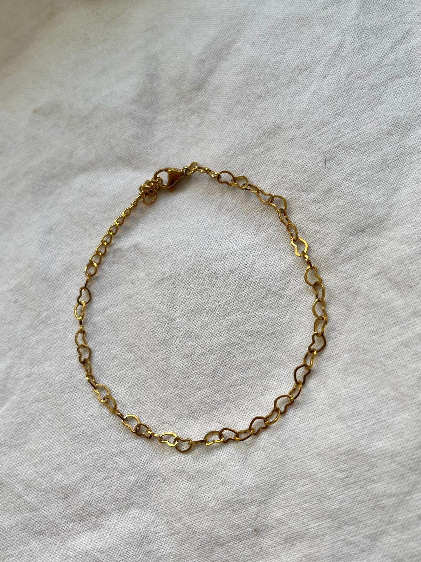 Hearts link narukvica