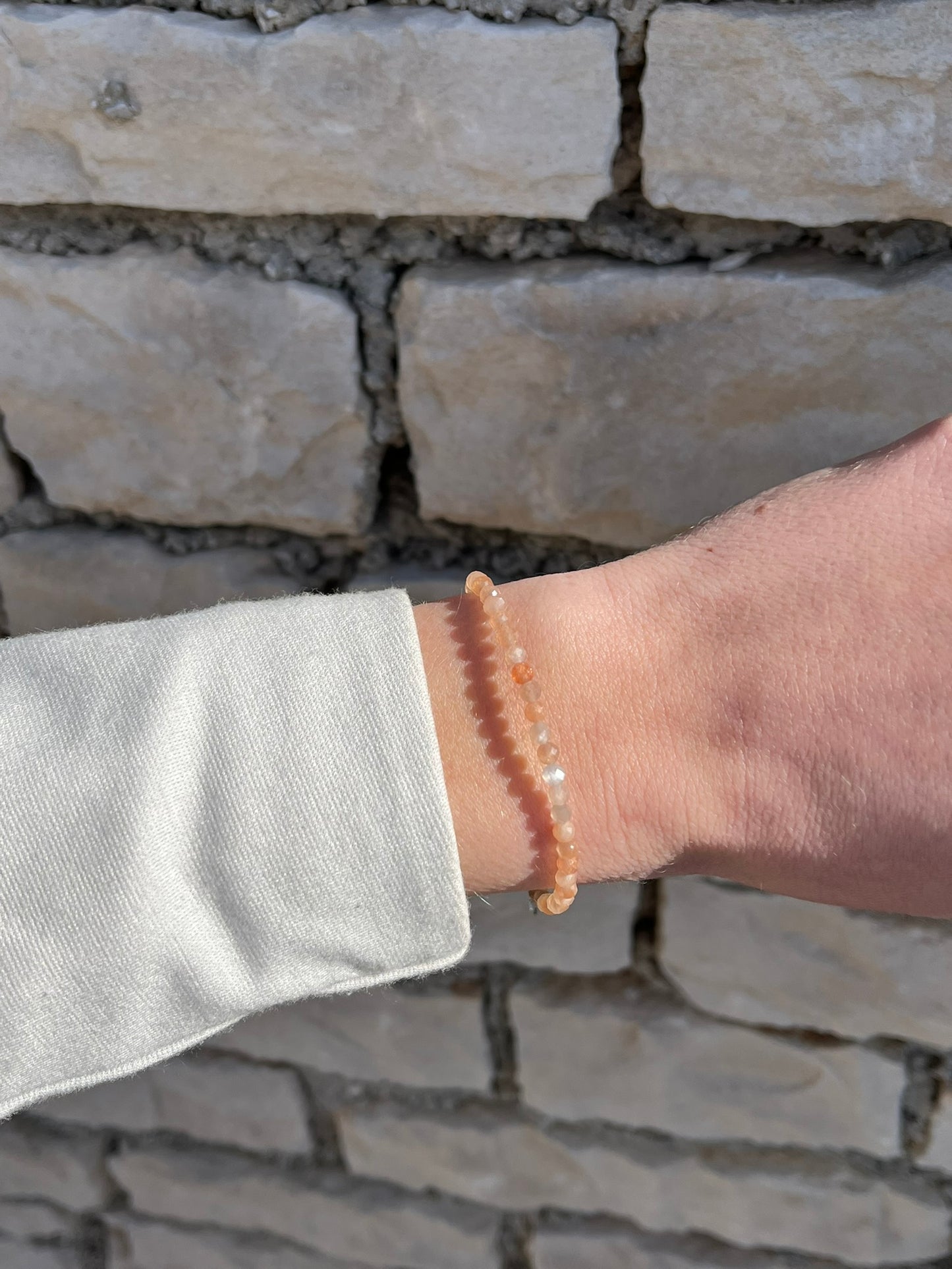 Sunstone bracelet