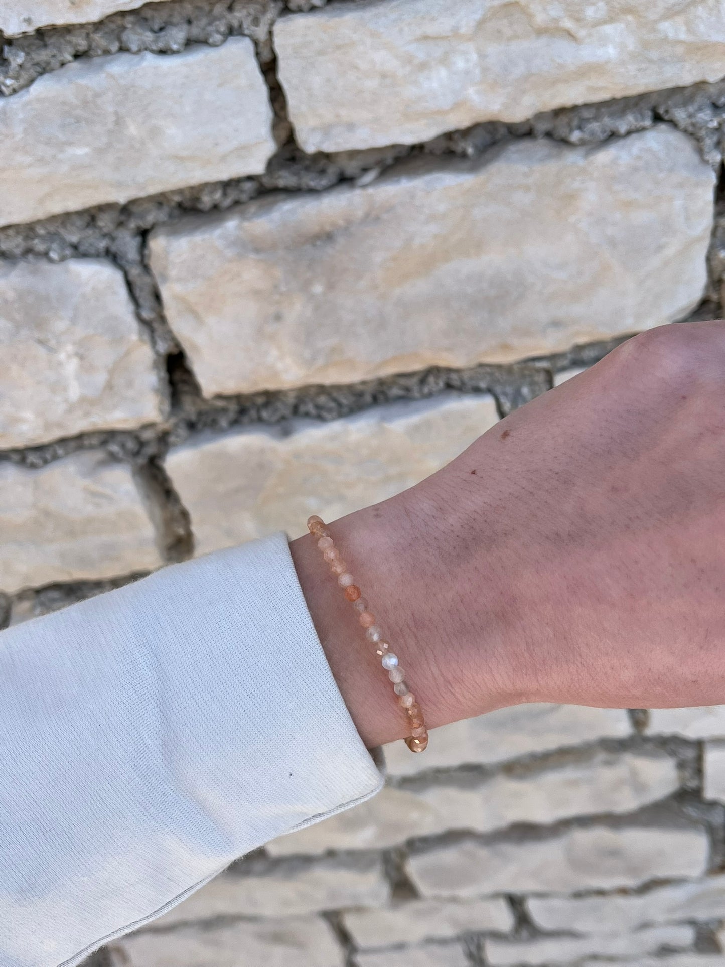 Sunstone bracelet