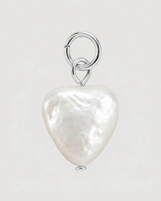 Pendant - freshwater pearl heart