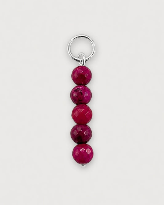 Pendant - red agate