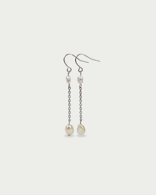 Viseće biserne naušnice