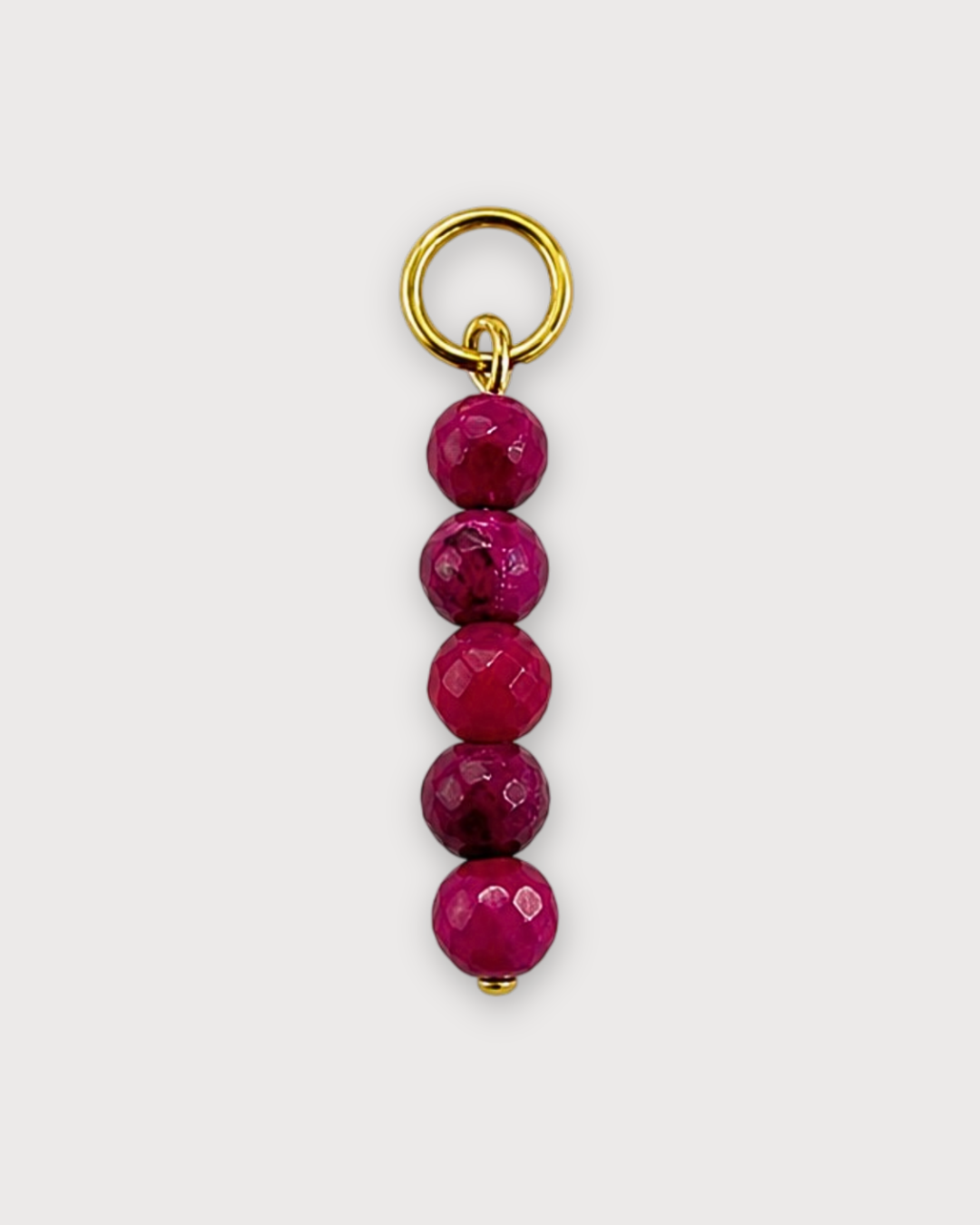 Pendant - red agate