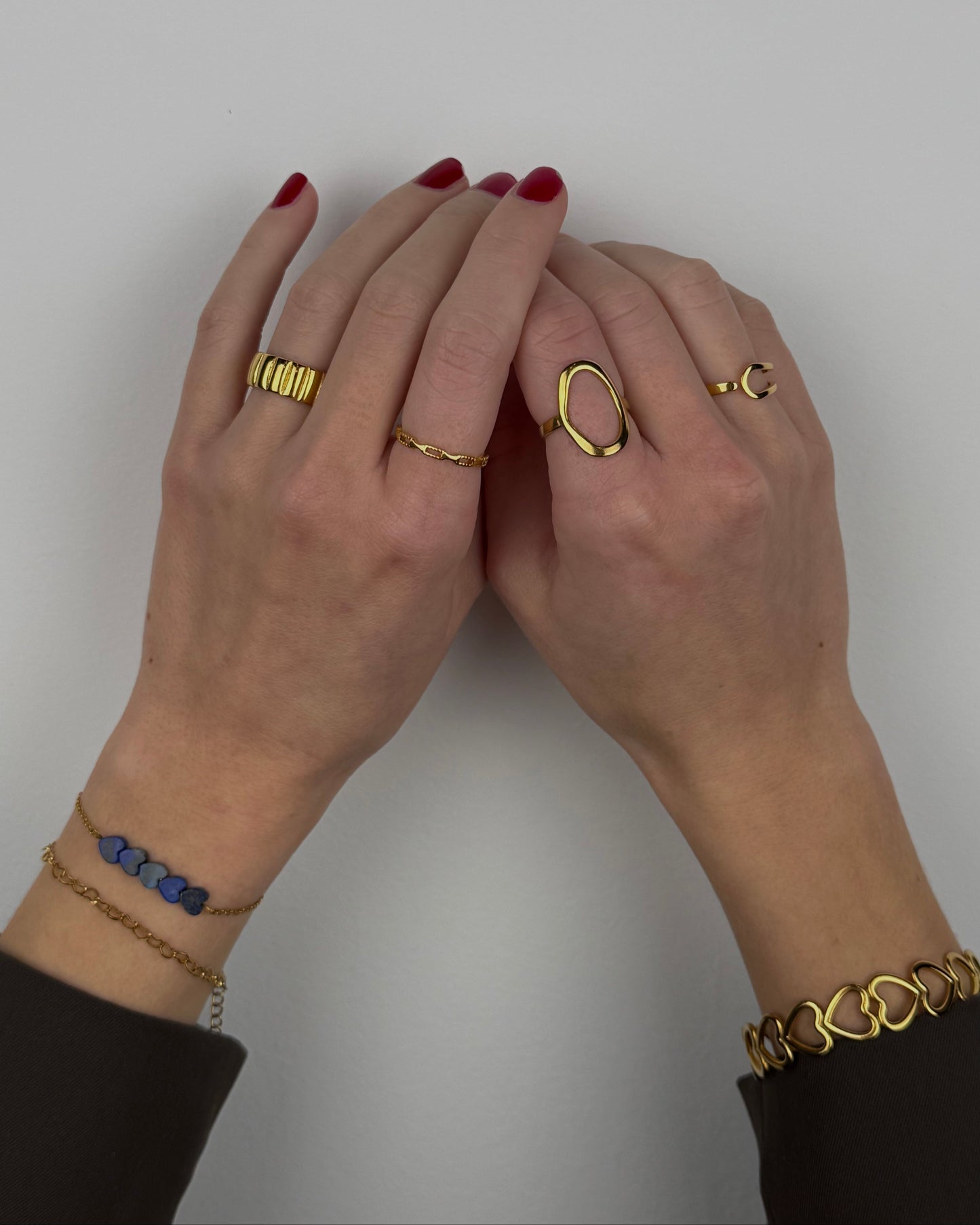 Hearts bangle narukvica