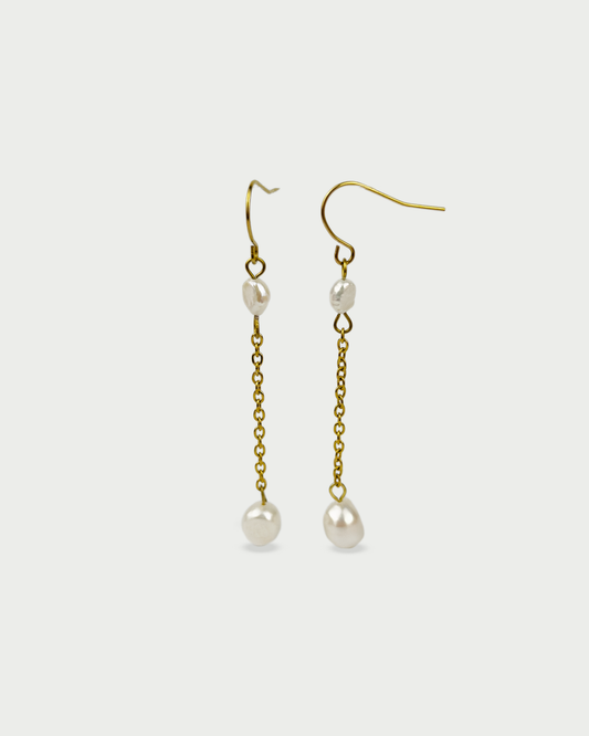 Viseće biserne naušnice