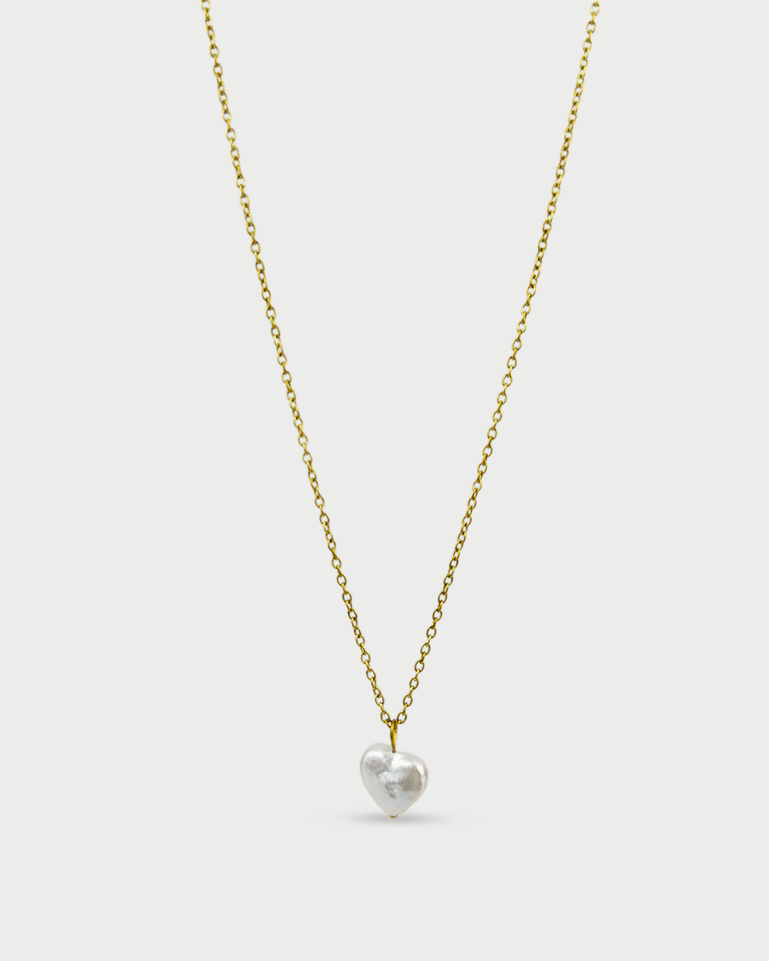 Ogrlica s biserom u obliku srca