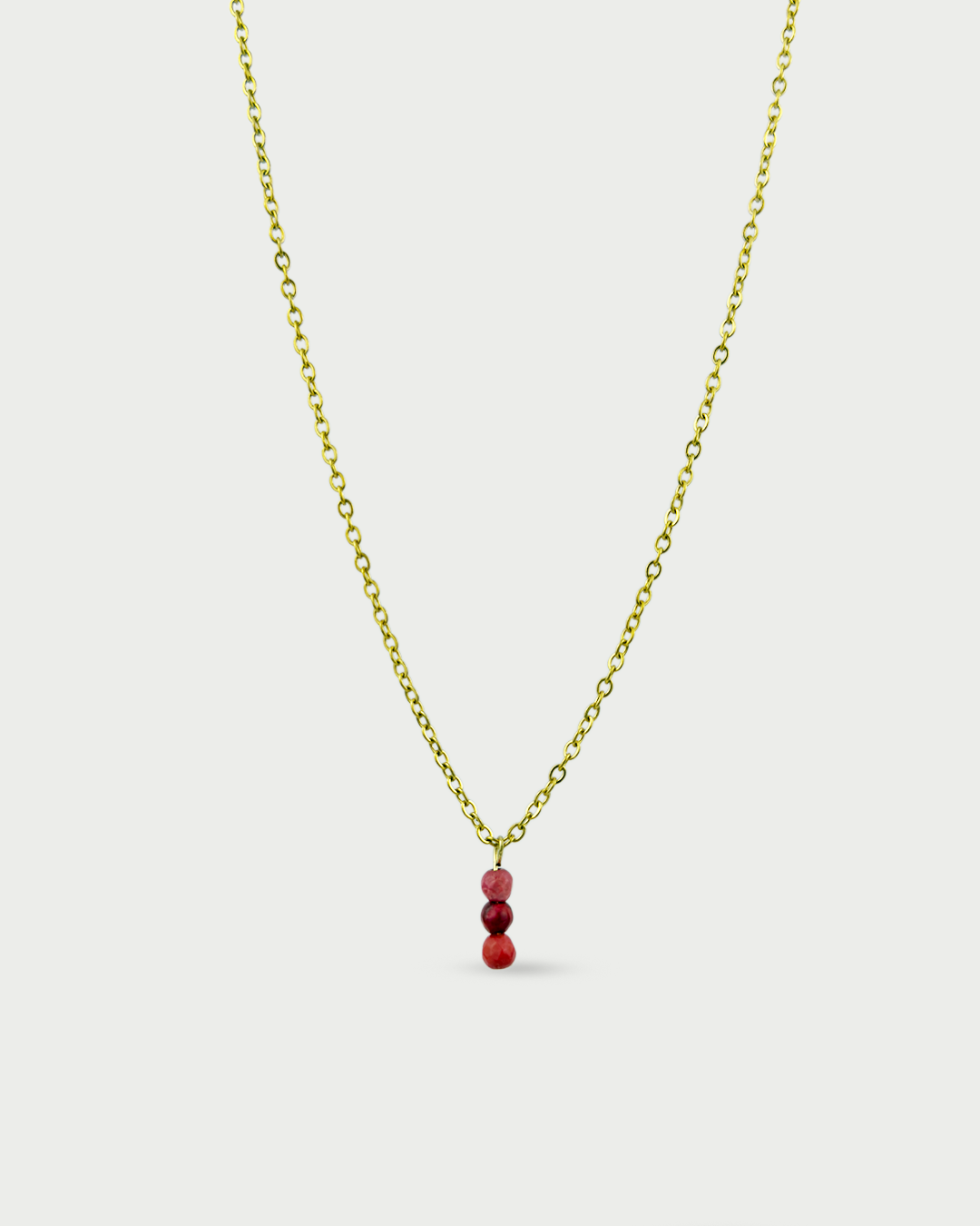 Ogrlica s poludragim kamenom