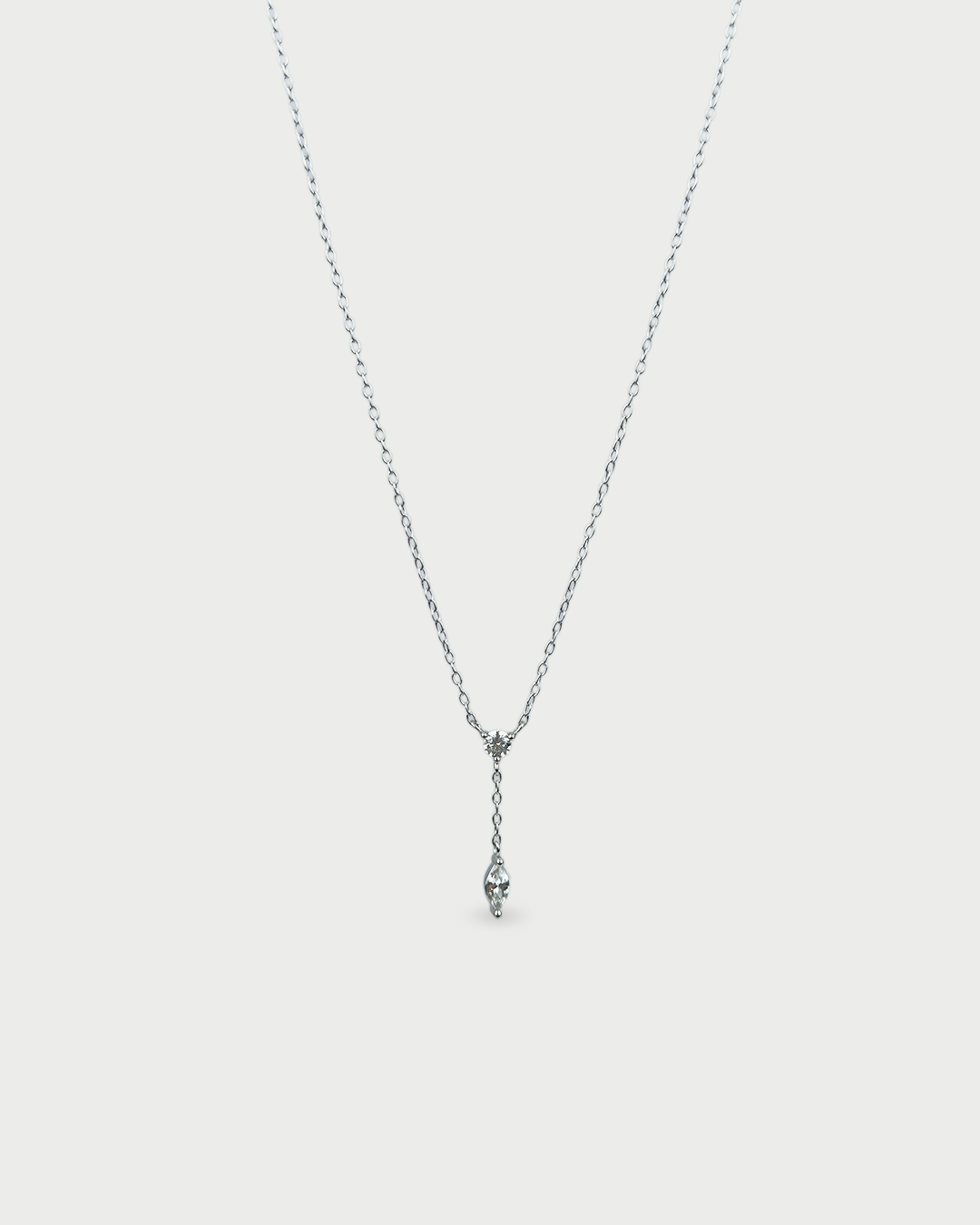 Sparkle drop ogrlica