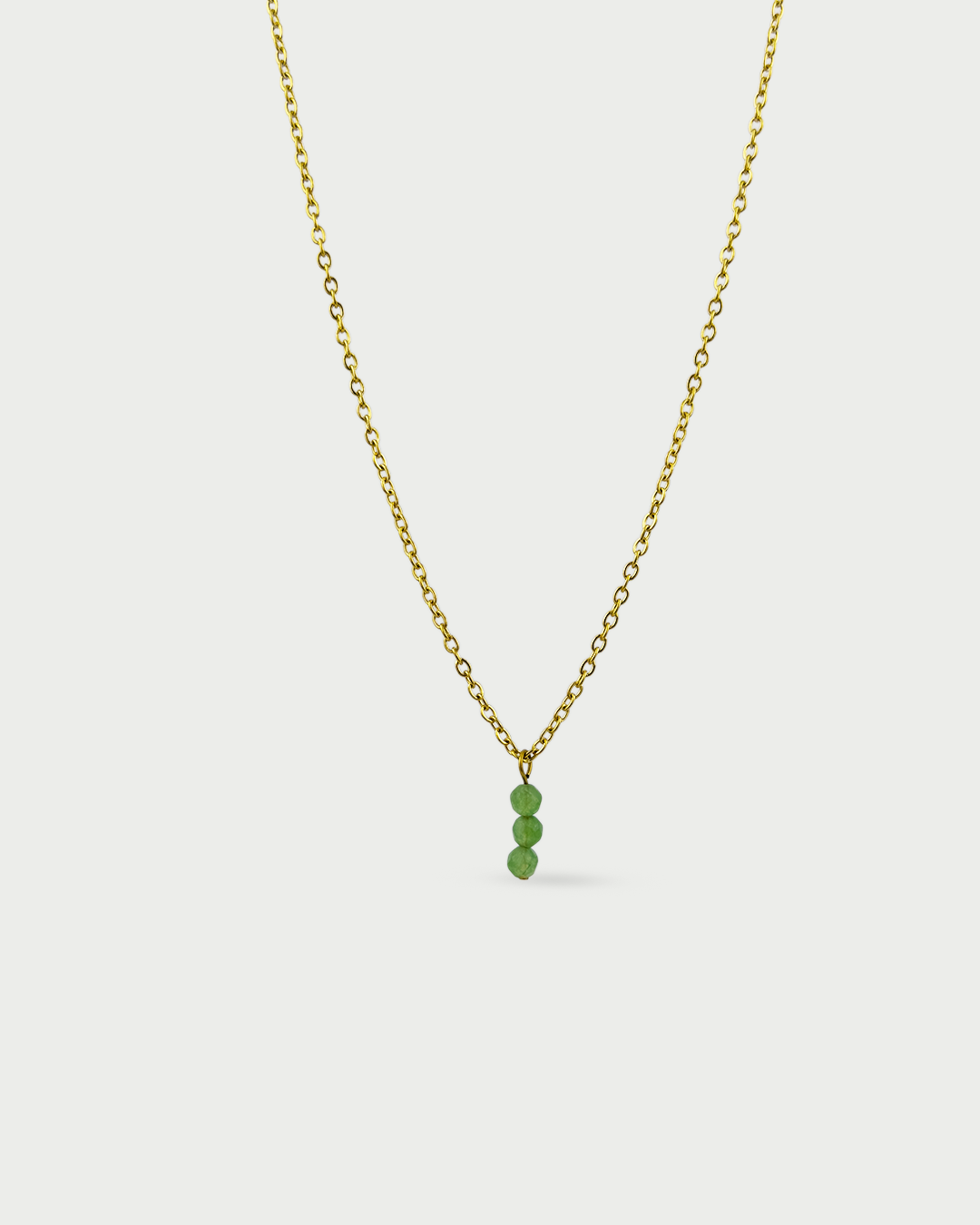 Ogrlica s poludragim kamenom