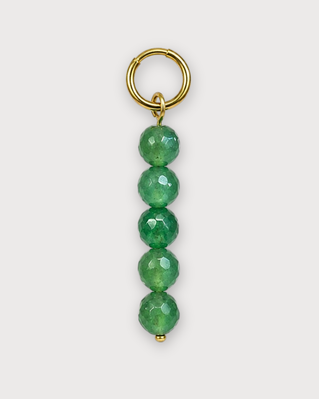 Pendant - green agate